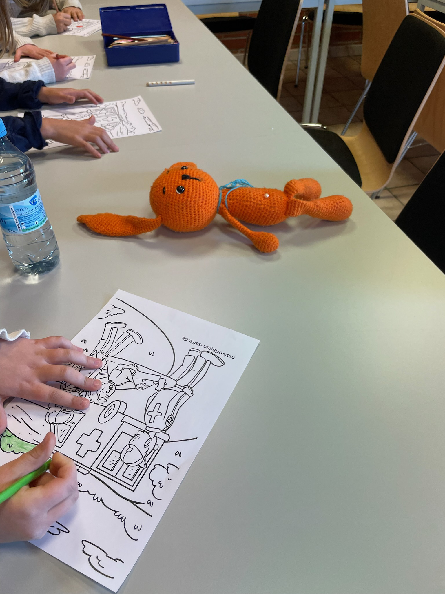 KInderfeuerwehr Vögelsen Kreatives Malen